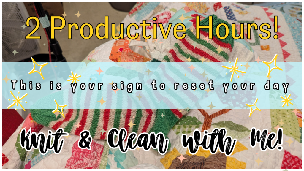 Create & Clean Pomodoro "Let's Knit & Clean Together" 2026 A1c