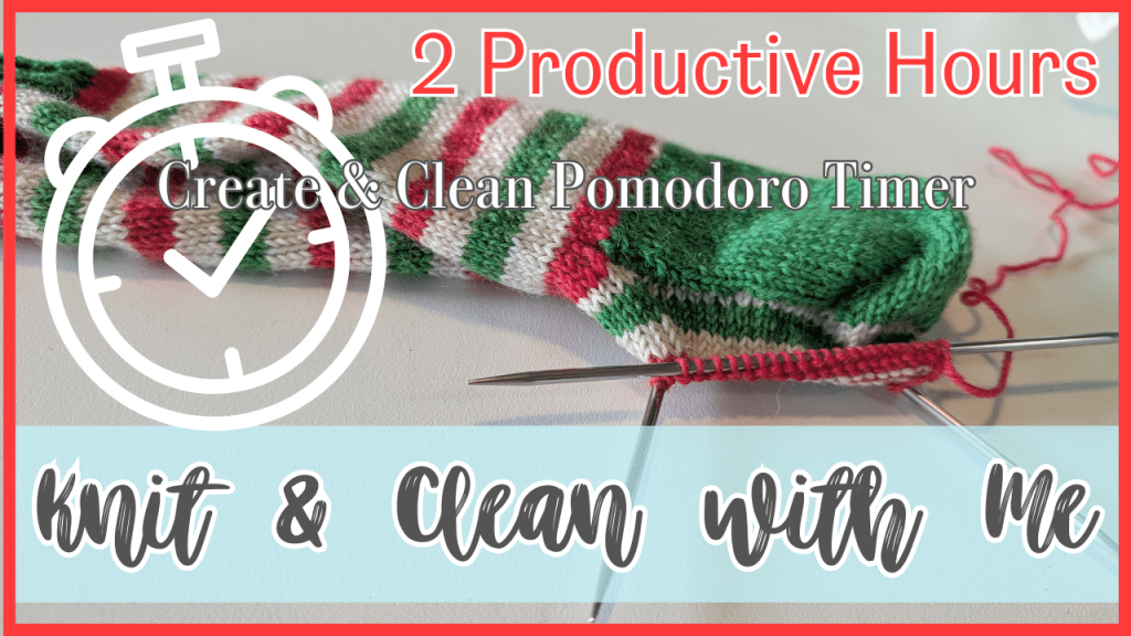 Create & Clean Pomodoro "Let's Knit & Clean Together" 2026 A1d